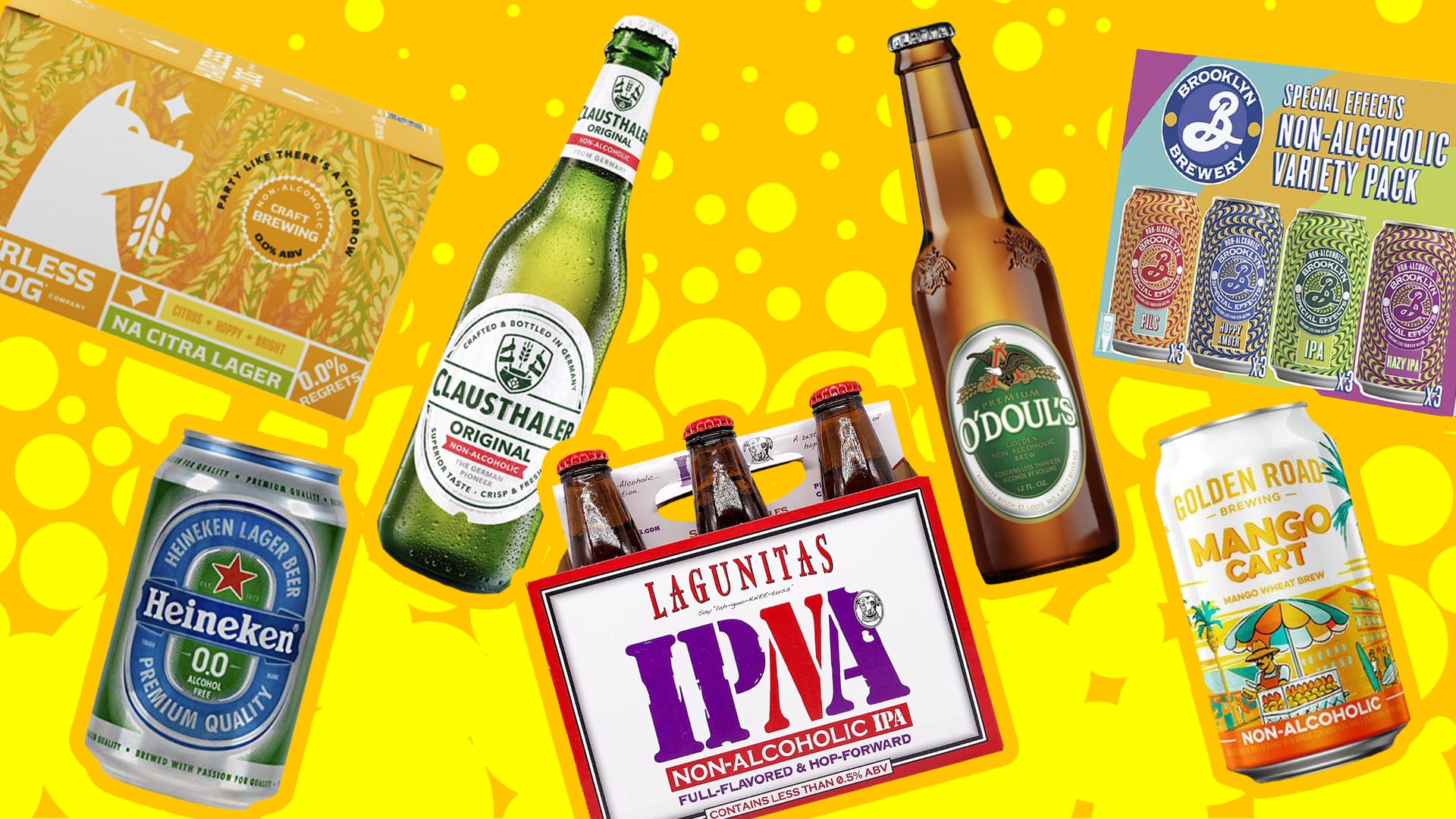 The Best NonAlcoholic Beers for Dry January and Beyond Sporked