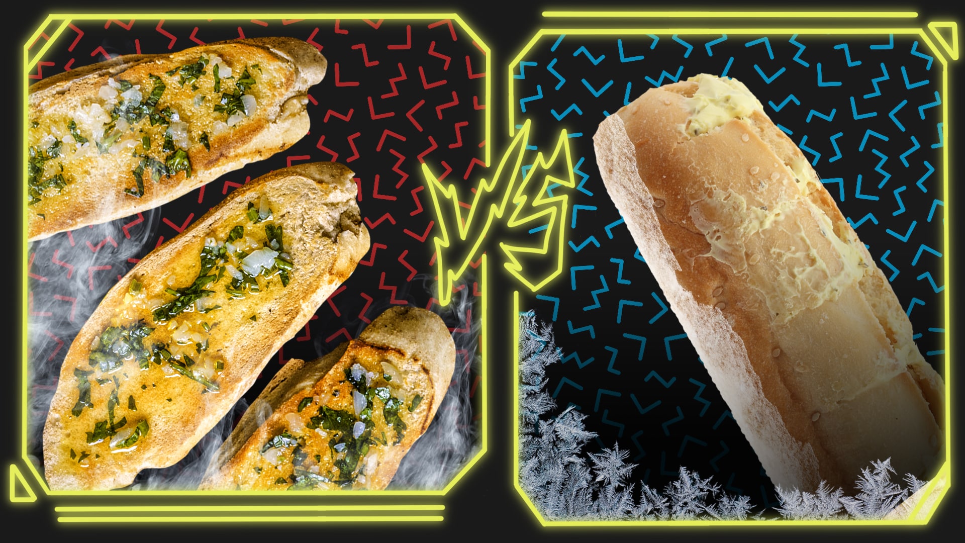 Frozen vs. Fresh Garlic Bread Sporked