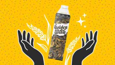 coors golden wing barley milk