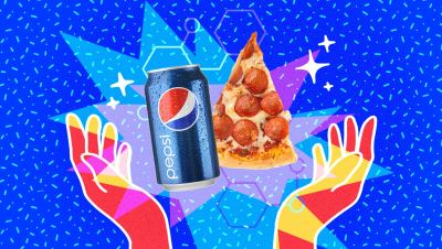 pepsi and pizza