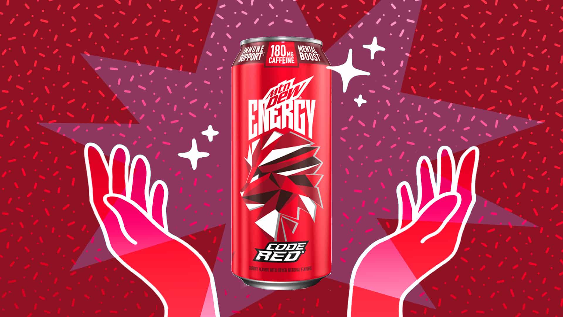 Mtn Dew Code Red Is Now Available As An Energy Drink Sporked