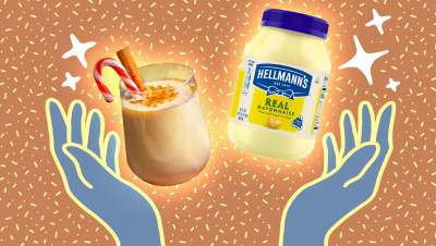 mayonnaise in eggnog