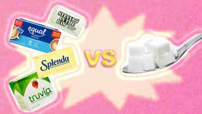 zero calorie sweeteners vs real sugar