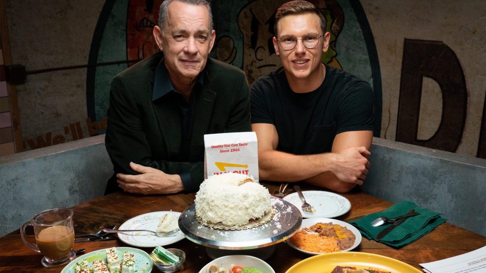 Tom Hanks and Josh Scherer on Mythical Kitchen Last Meals
