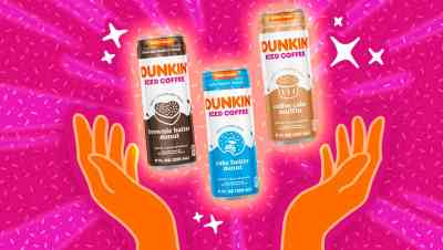 dunkin canned iced coffee