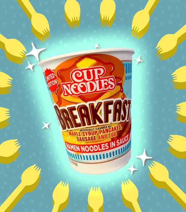 cup noodles breakfast