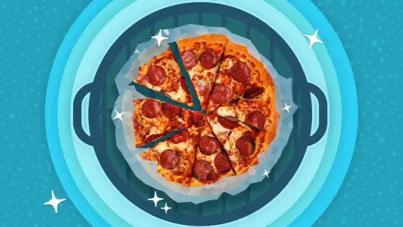 frozen pizza