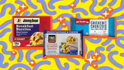 frozen breakfast burrito