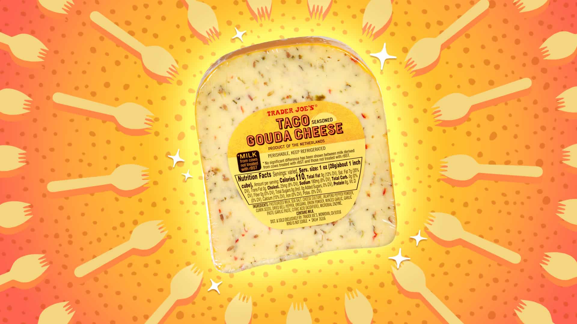 An Honest Review of Trader Joe's New Taco Seasoned Gouda Sporked