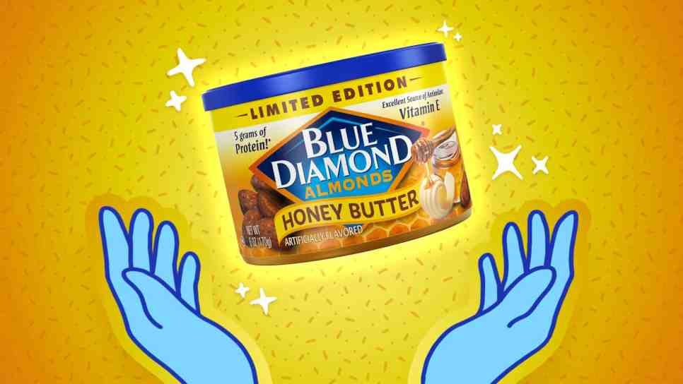 honey butter almonds