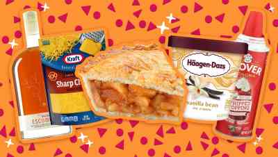 what to eat with apple pie