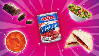 leftover cranberry sauce