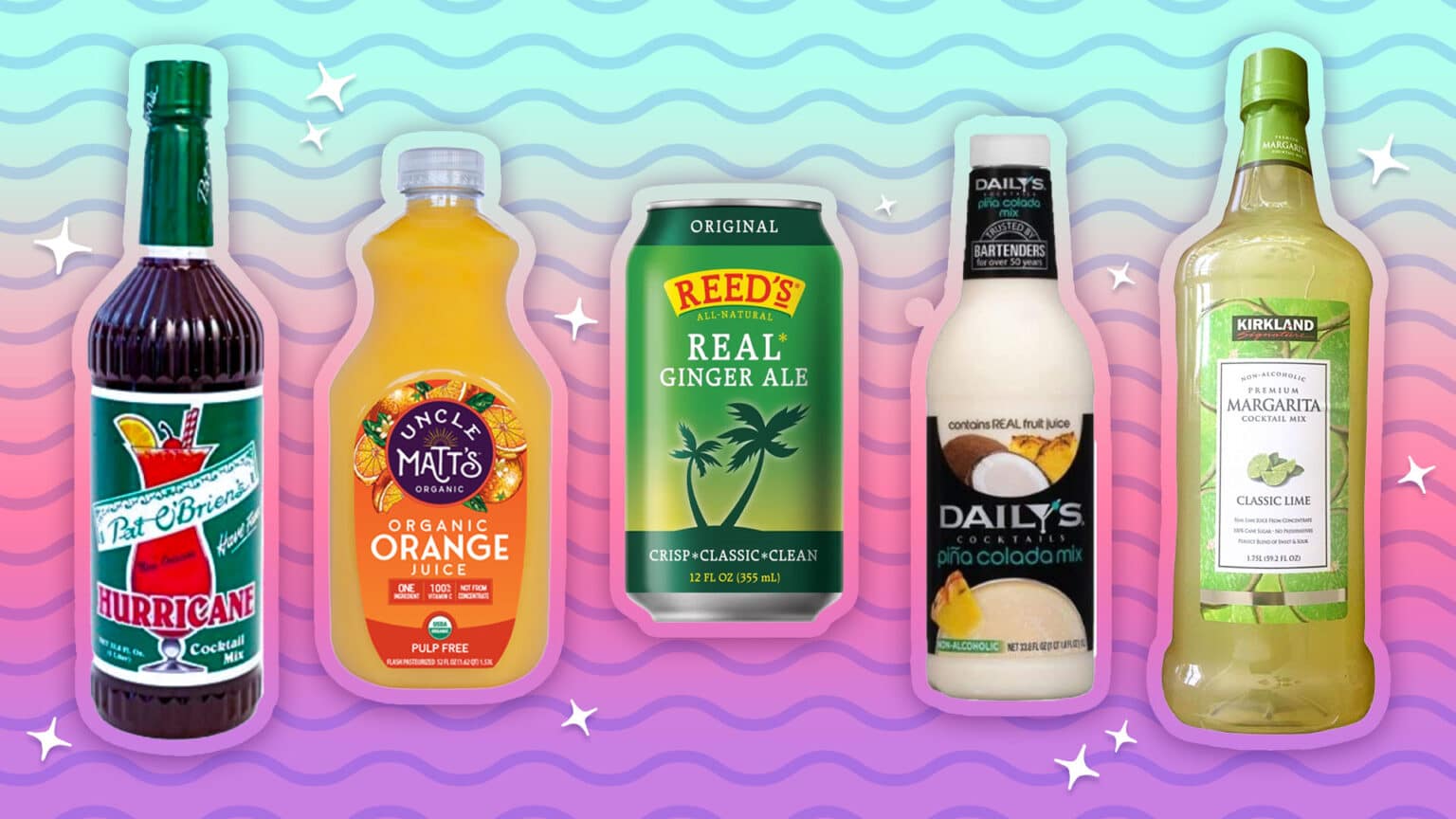 12 Best Mixers to Stock Your Home Bar Sporked