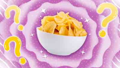 bowl of potato chips