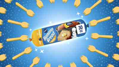 pillsbury banana bread batter tube