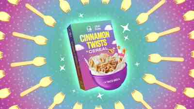 taco bell cinnamon twists cereal box