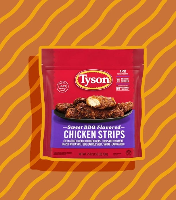 Tyson Sweet BBQ Flavored Chicken Strips