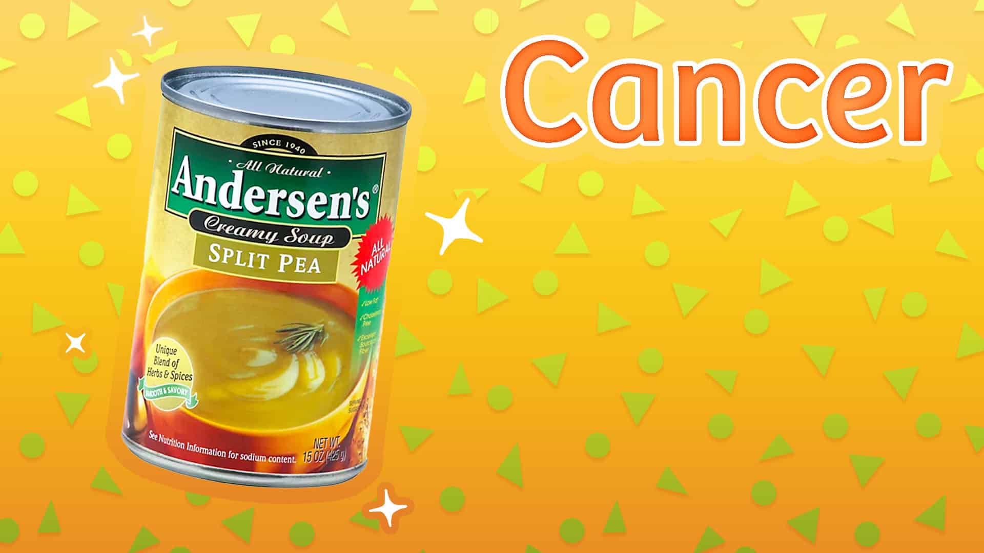 canned vegetable zodiac cancer