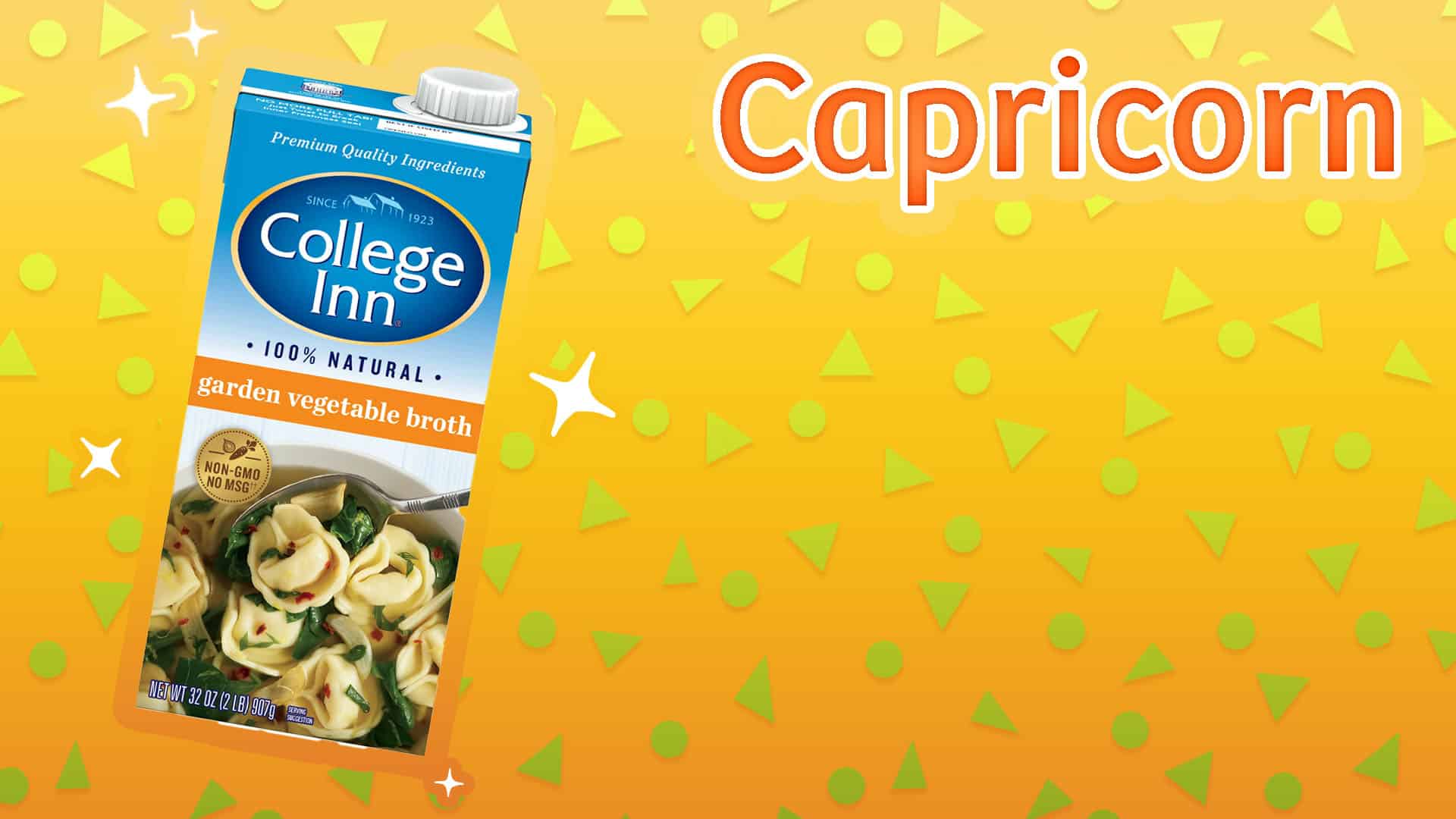 canned vegetable zodiac capricorn