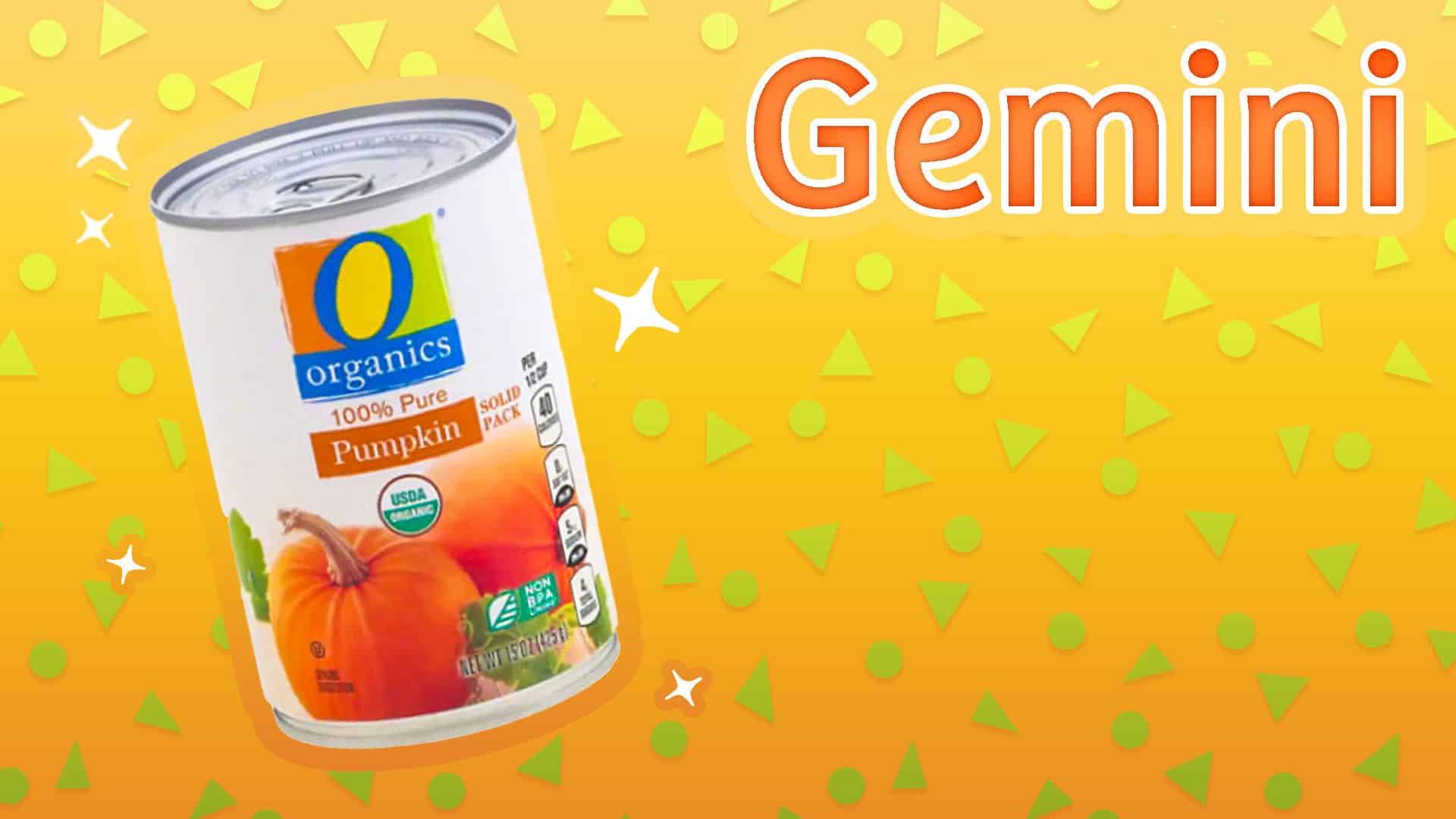 canned vegetable zodiac gemini