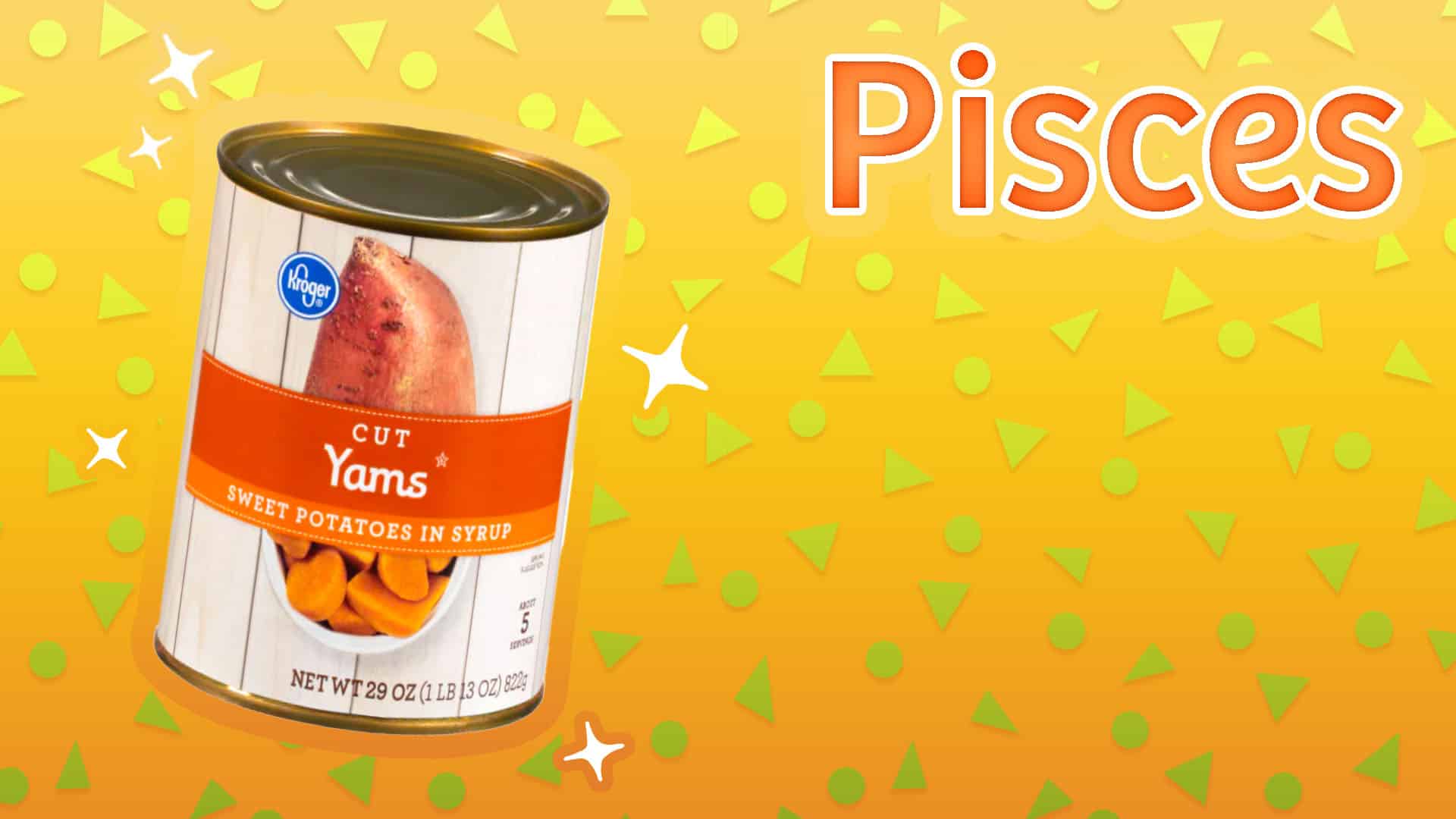 canned vegetable zodiac pisces