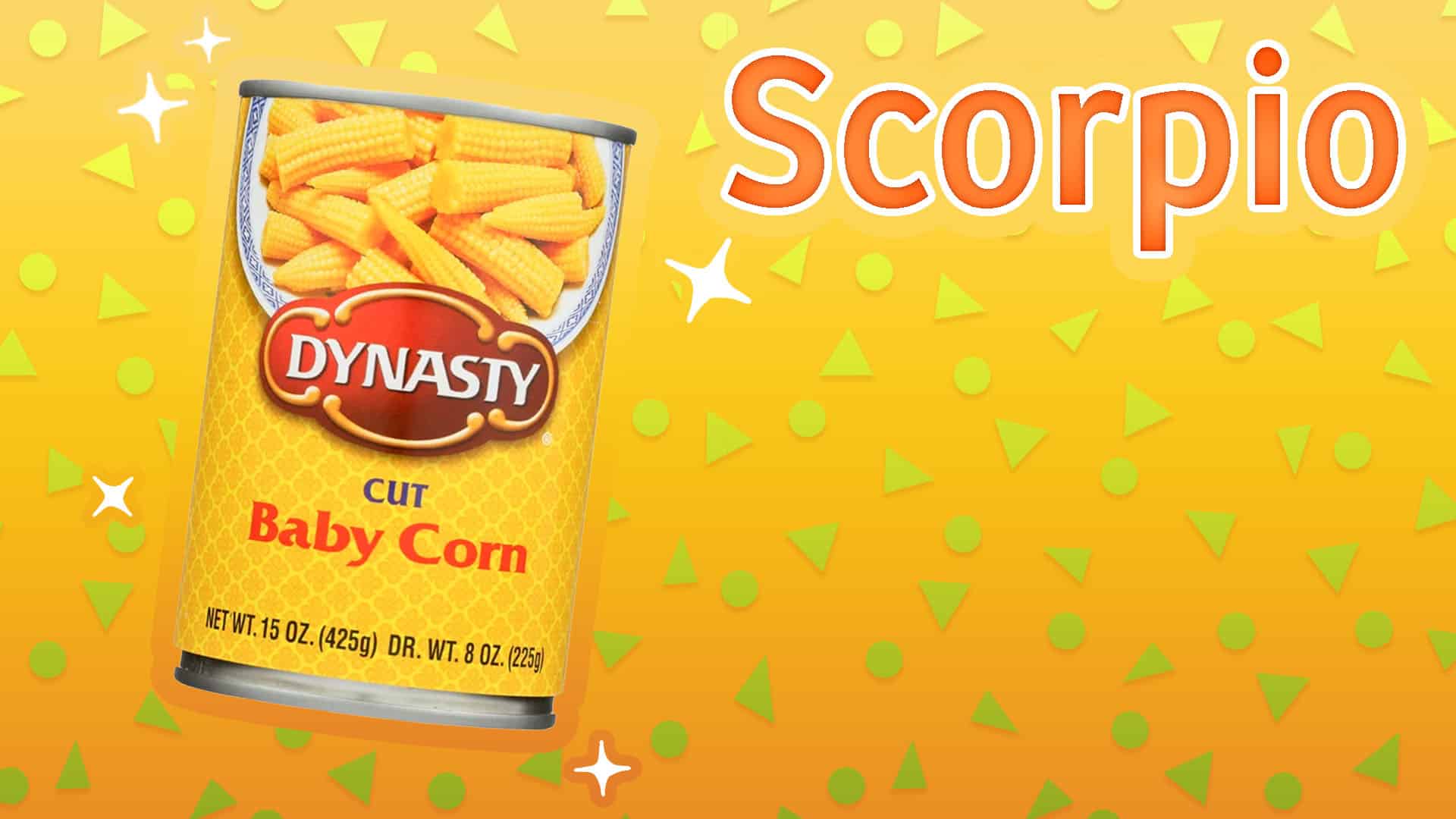 canned vegetable zodiac scorpio