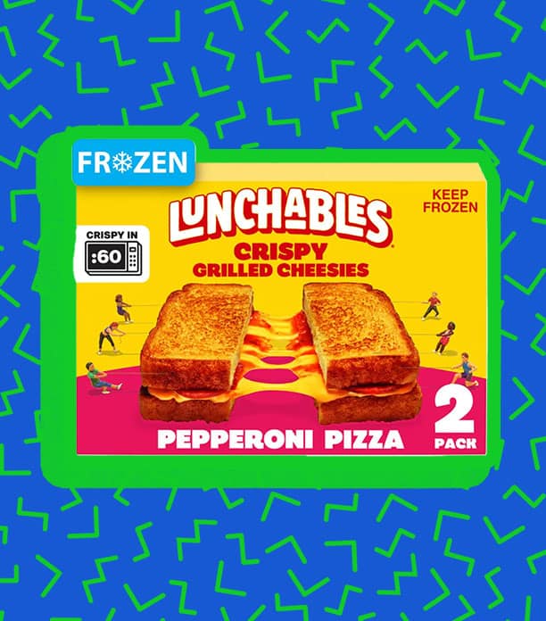 Lunchables Crispy Grilled Cheesies Pepperoni Pizza