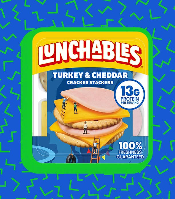 Lunchables Turkey & Cheddar Cracker Stackers