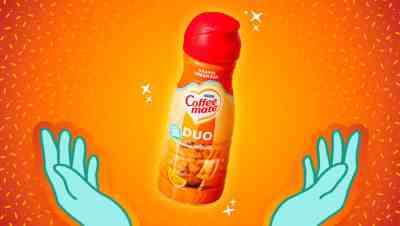orange creamsicle coffee-mate coffee creamer