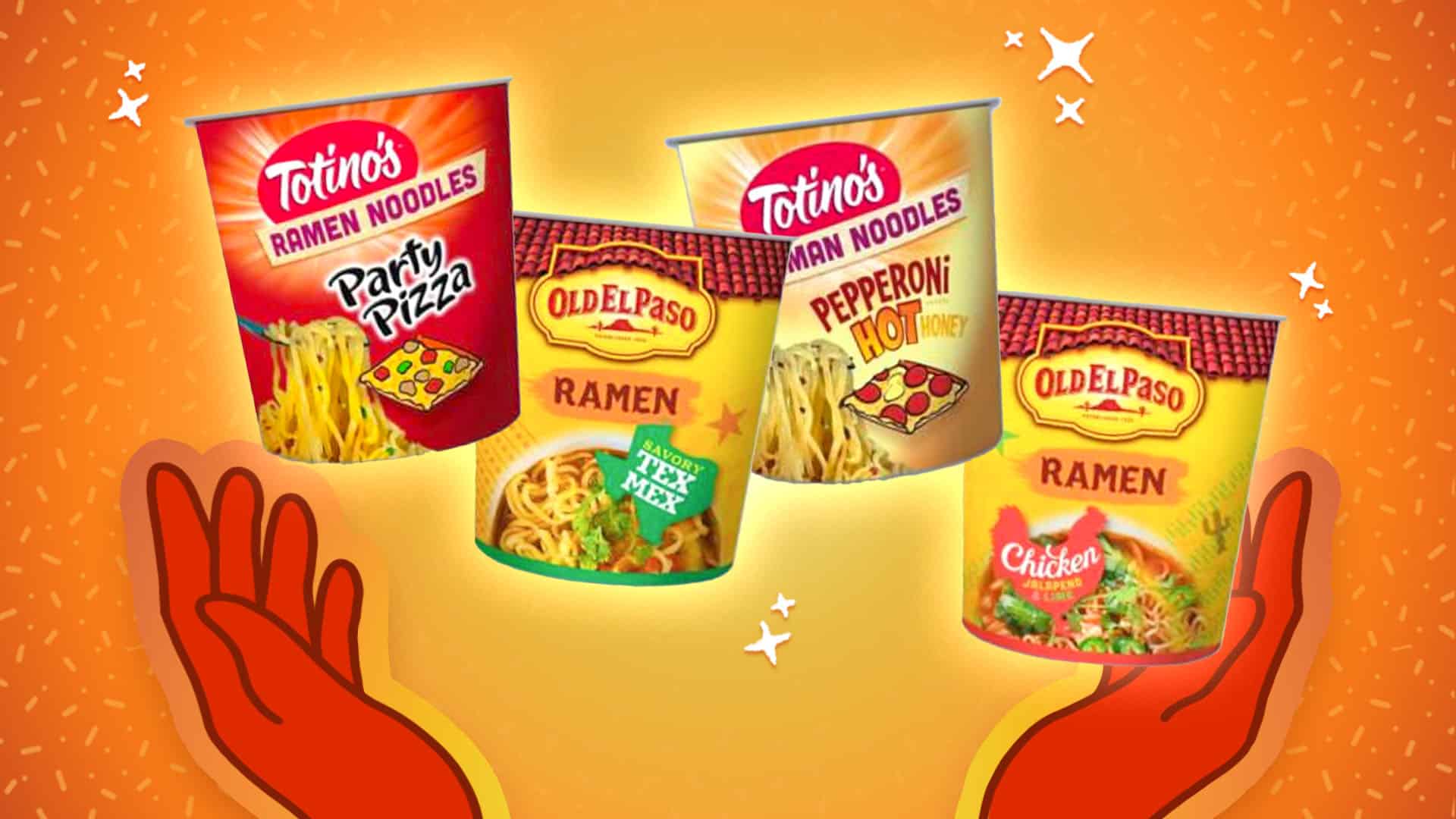 General Mills Testing Tex-Mex Ramen and Totino's Pizza Ramen