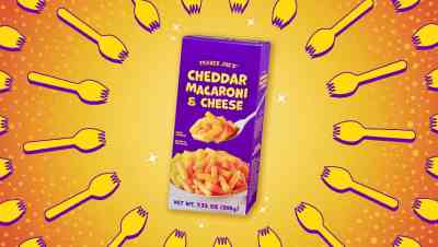 trader joe's mac and cheese box