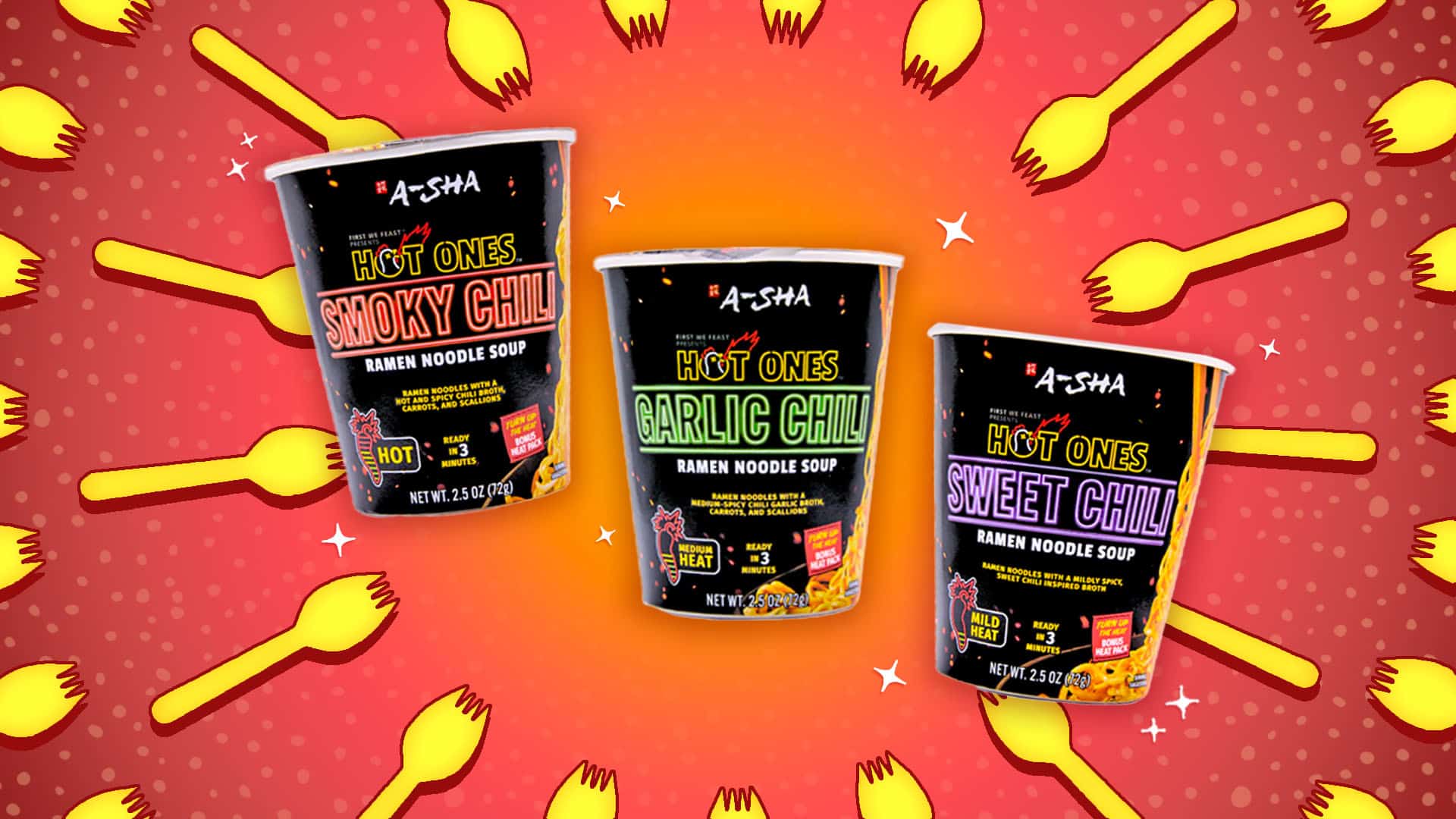 Our Honest Review of the New Hot Ones A-Sha Noodles | Sporked