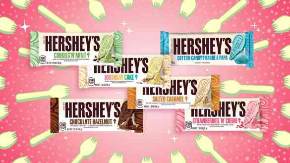 hershey's ice cream shoppe bars