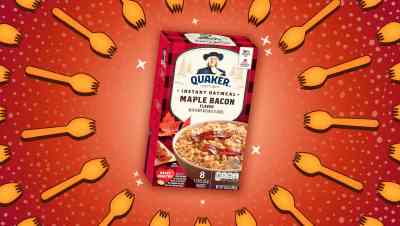 quaker maple bacon oatmeal