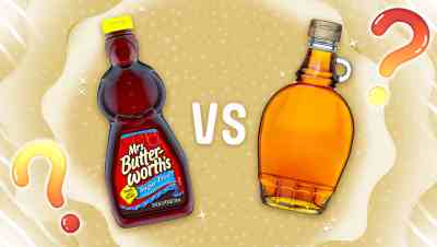 pancake syrup vs maple syrup