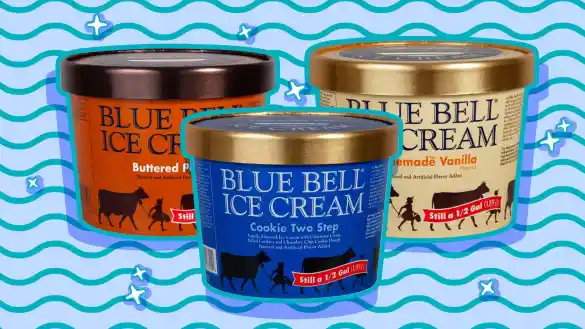 Header: Best Blue Bell Ice Cream Flavors