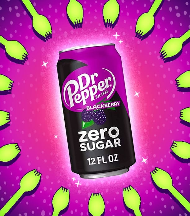 Dr Pepper Blackberry Zero Sugar