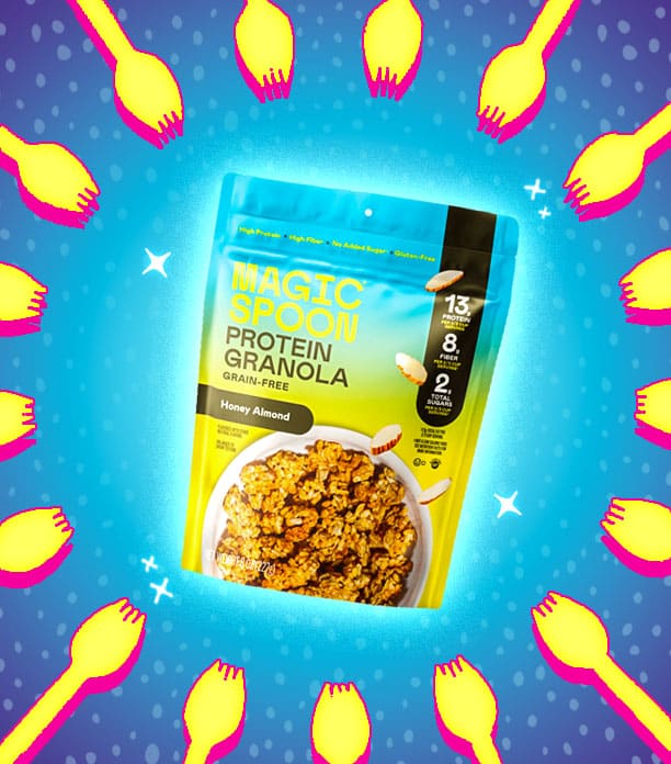 magic spoon honey almond granola review