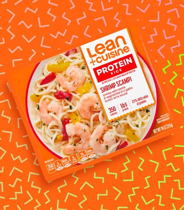 lean cuisine shrimp scampi reivew