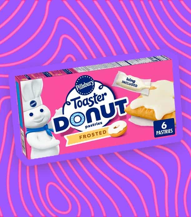 Frosted Toaster Donut