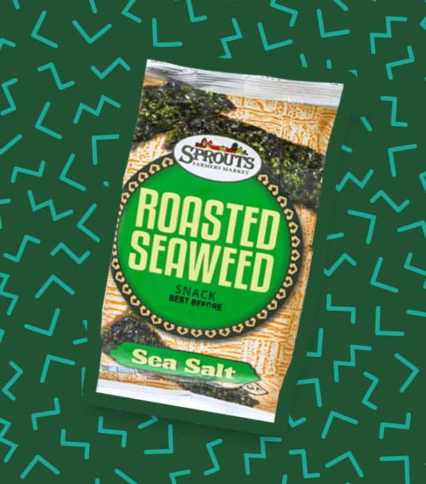 Sprouts Sea Salt Roasted Seaweed Snack