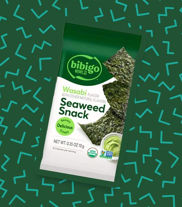 Bibigo Wasabi Seaweed Snacks