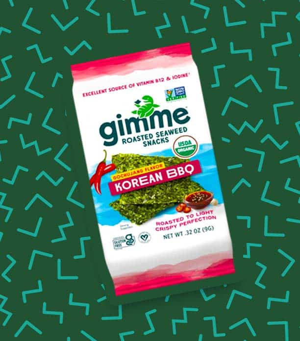 Gimme Korean BBQ Seaweed Snacks