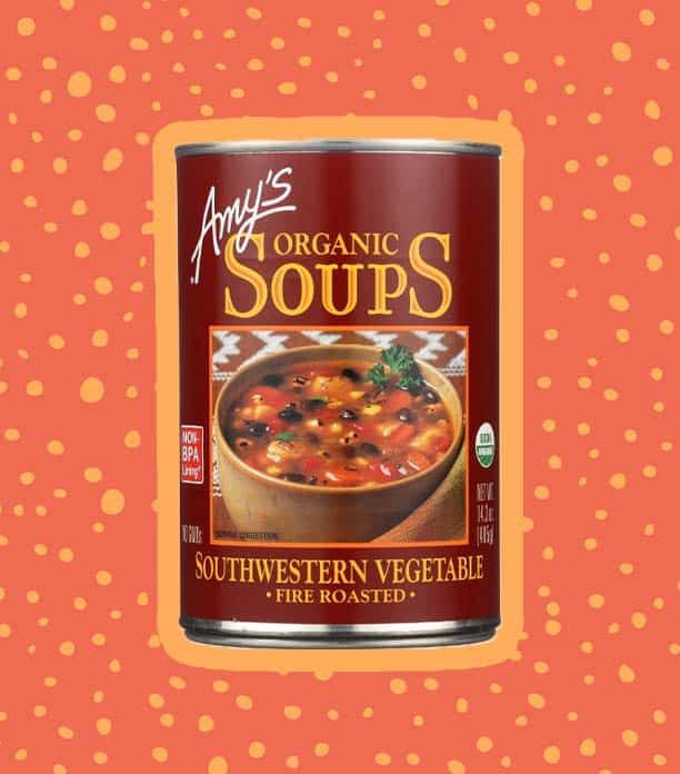 Amy’s Organic Southwestern Fire Roasted Vegetable Soup