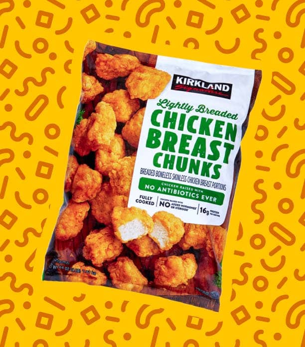 Kirkland Signature Lightly Breaded Chicken Breast Chunks