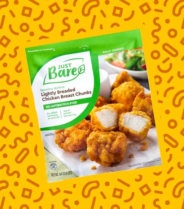 Just Bare Lightly Breaded Chicken Breast Chunks