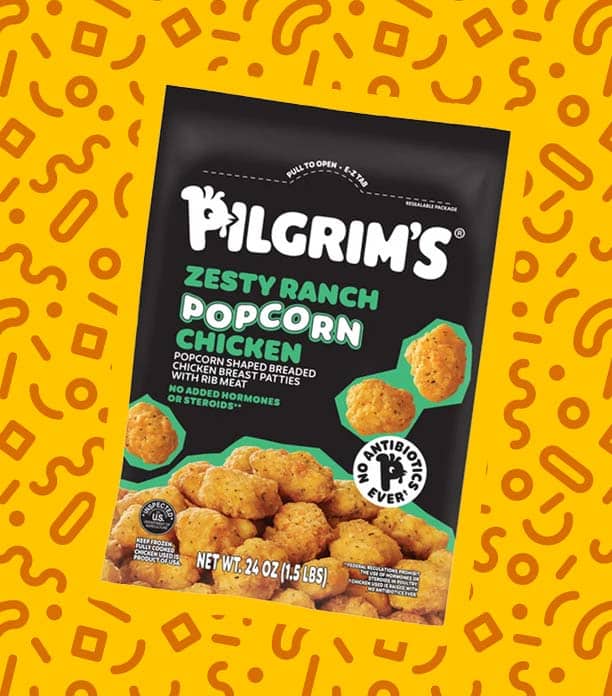 Pilgrim's Zesty Ranch Popcorn Nuggets