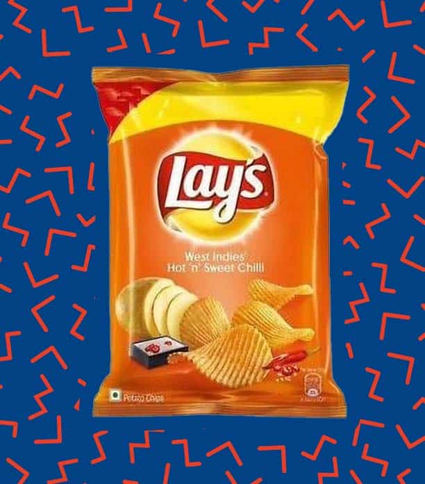 West Indies Hot n’ Sweet Chili Lay’s 