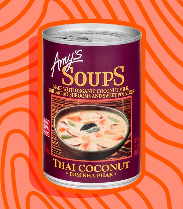 Thai Coconut Tom Kha Phak Amy’s Soup