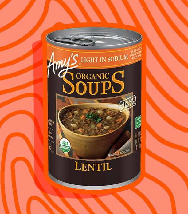 Lentil Amy’s Soup Low Sodium